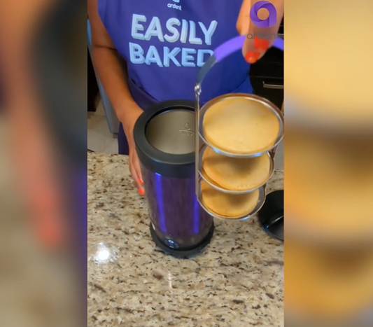 Infused Mini Pancakes 3 Ways in the FX