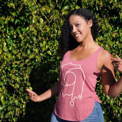 Drip Tank-Top - Paprika