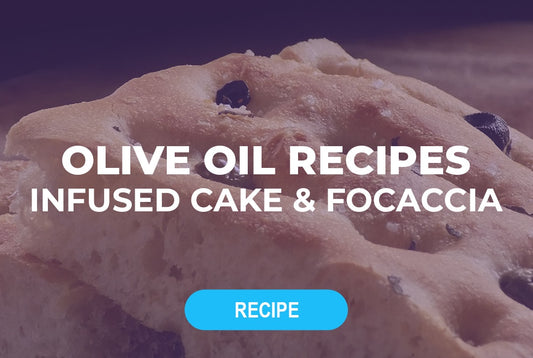 How to make infused olive oil recipes - olive oil cake and focaccia bread