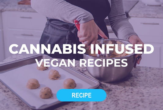 Cannabis Vegan Recipes: Peanut Butter Cookie Cake and No-Egg Rolls