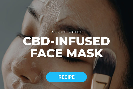 DIY CBD-Infused Clay Face Mask with Bentonite Clay