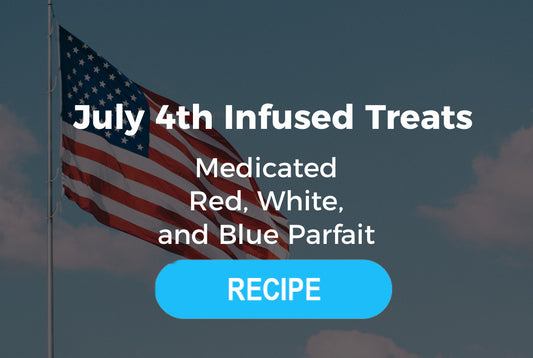 Cannabis-Infused 4th of July Parfait