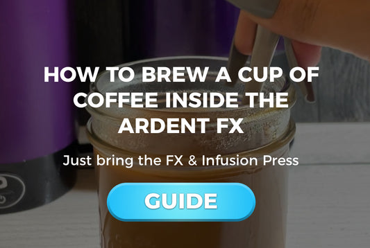 Ardent Basics: How to Brew Coffee Inside the Ardent FX