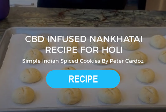 CBD Infused Nankhatai Recipe for Holi by Peter Cardoz