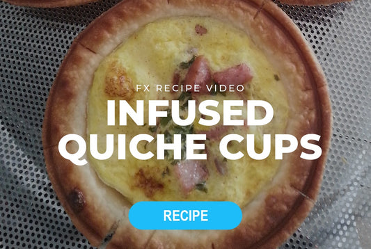 diy cannabis infused quiche cups