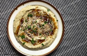 Roasted eggplant dip recipe