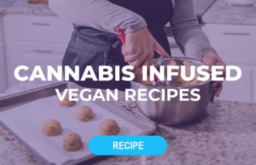 Cannabis Vegan Recipes: Peanut Butter Cookie Cake and No-Egg Rolls