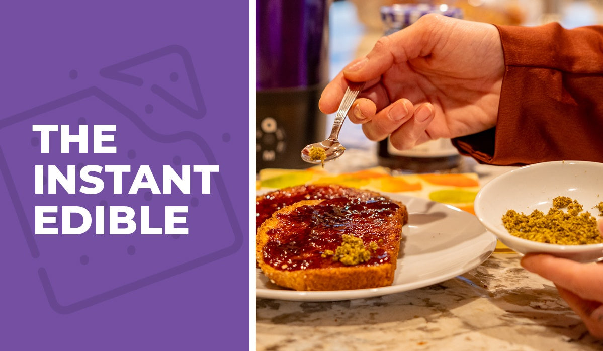 The instant edible is an easy way to make edibles!