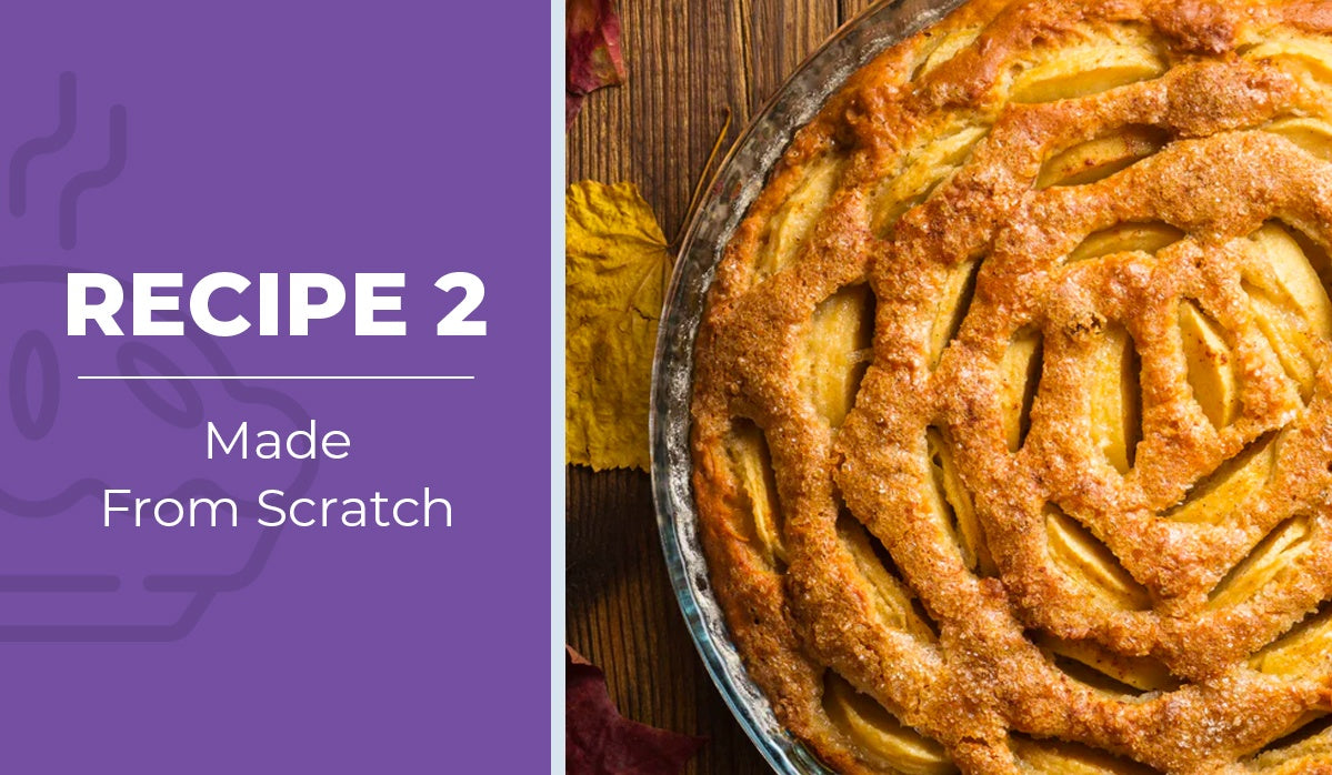 infused apple pie recipe from scratch