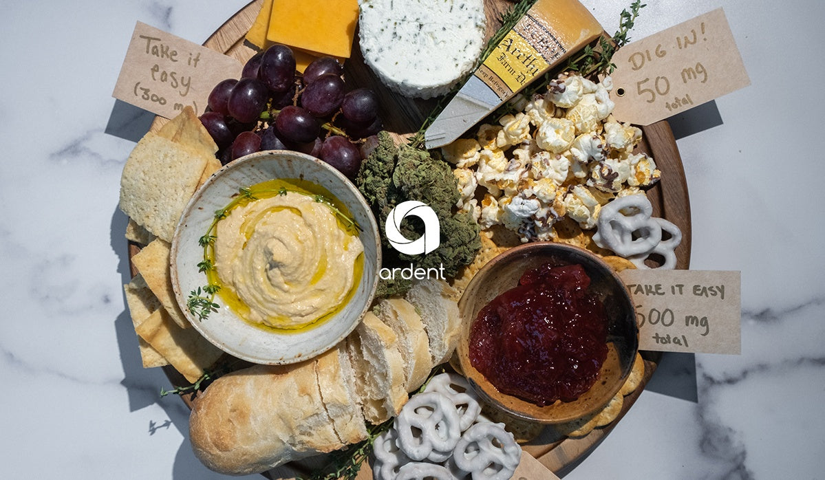 ardent cannabis charcuterie board
