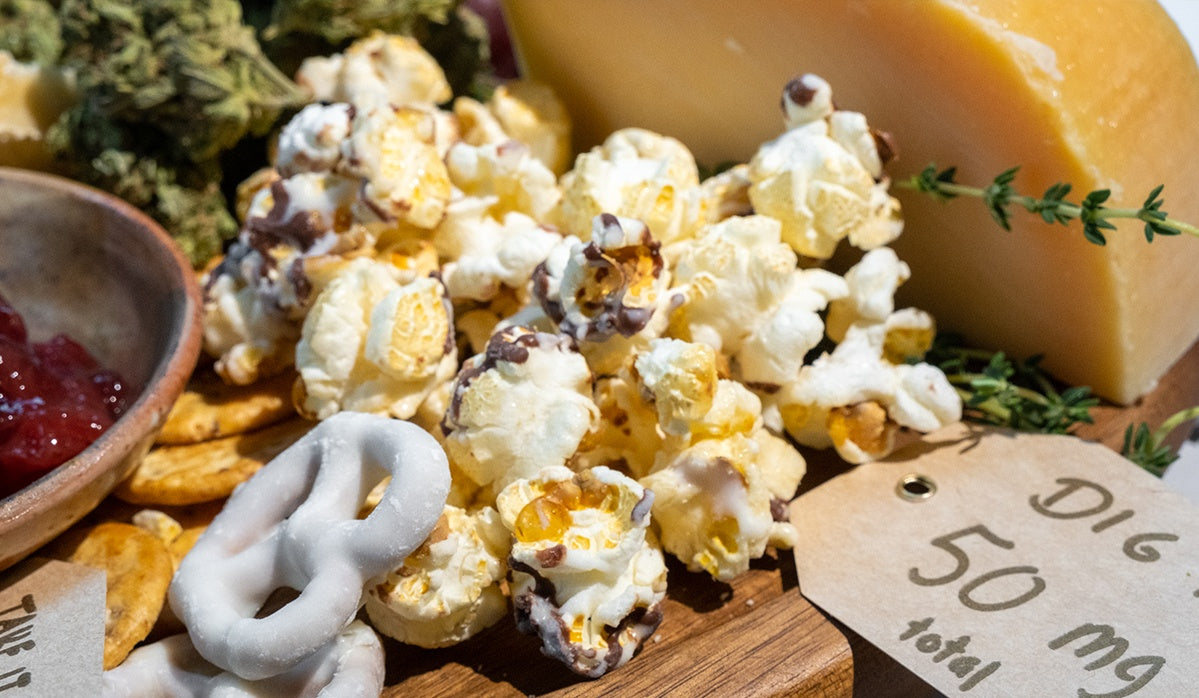 cannabis popcorn for your weed board