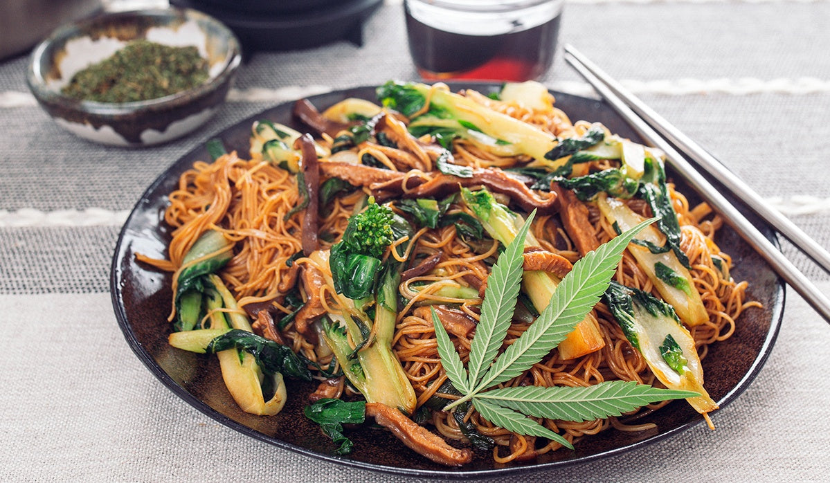 infused asian longevity noodles