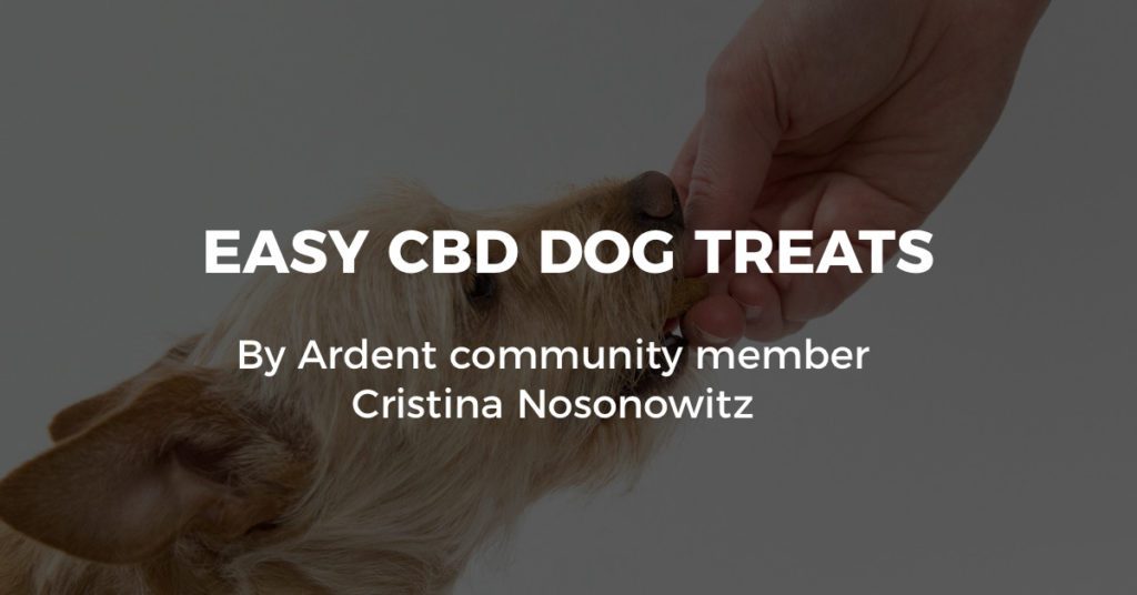 Easy homemade cbd outlet dog treats