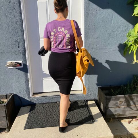 Portable T-Shirt - Fig Purple